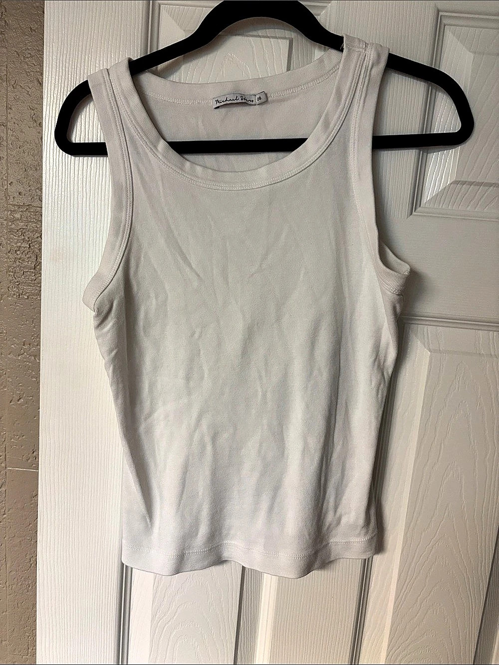 Michael Stars Tank Top in White Like New
